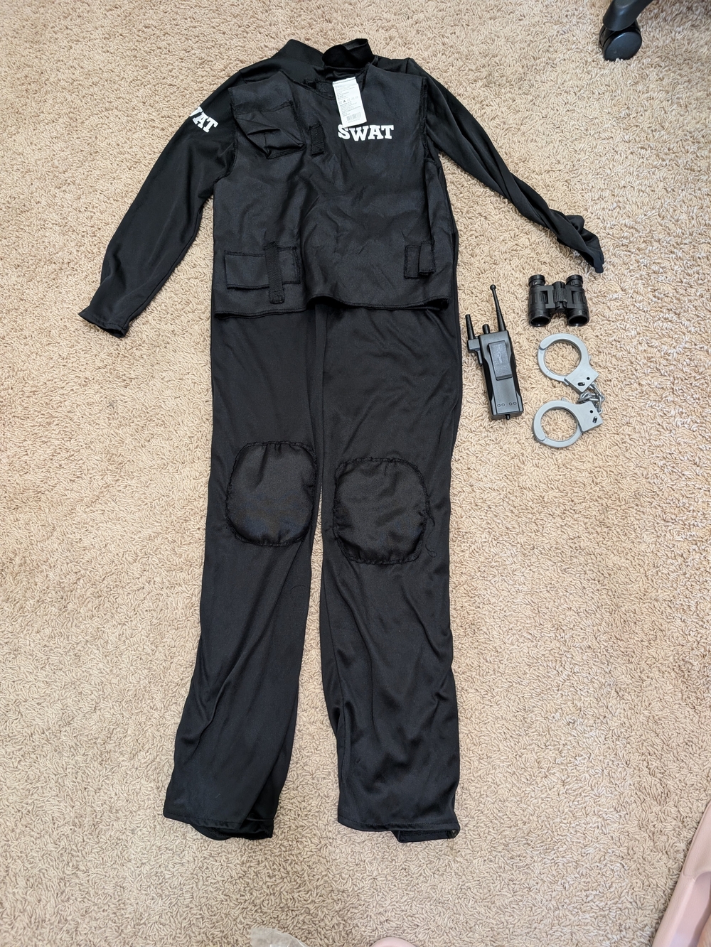 Black SWAT Costume